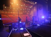 Sound checking at the Shoalhaven Entertainment Centre in Nowra
