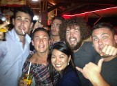 A few drinks post gig... and we bumped into Sonny Bill Williams!